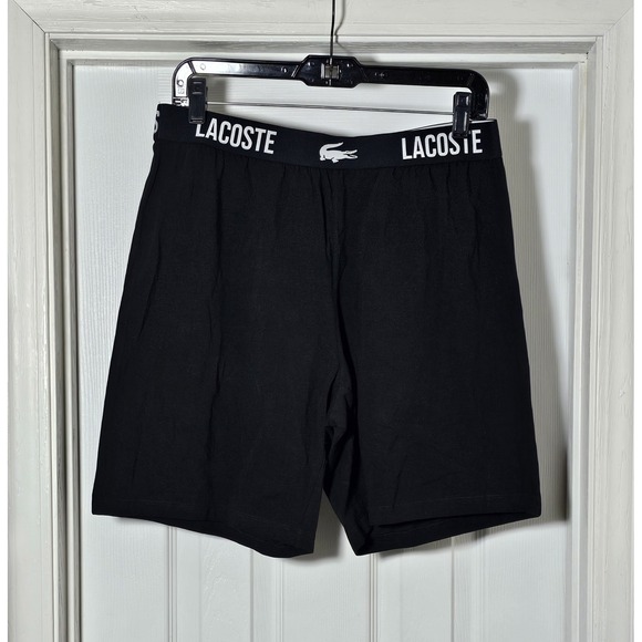Lacoste Other - Lacoste Sleepwear Lounge Shorts Bottoms Stretch Logo Waistband Men's Medium